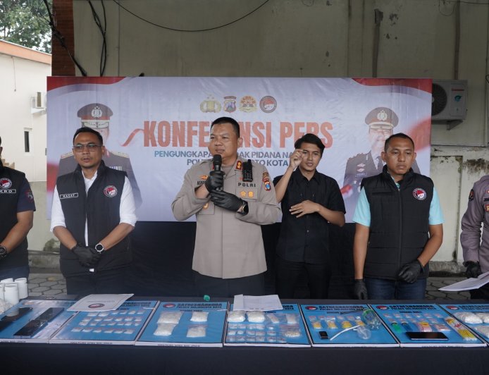 Pengungkapan Narkoba, Barang Bukti Rp1,1 Miliar Diamankan Polisi