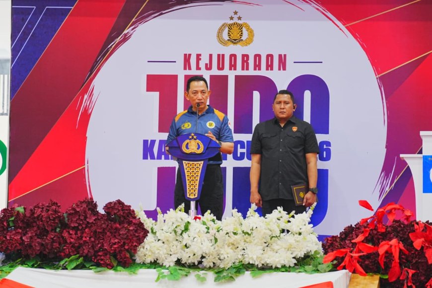 Kapolri Resmi Buka Judo Cup untuk Cetak SDM Berkualitas