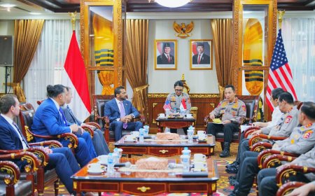 Kapolri Perkuat Hubungan Bilateral dengan FBI dalam Penegakan Hukum