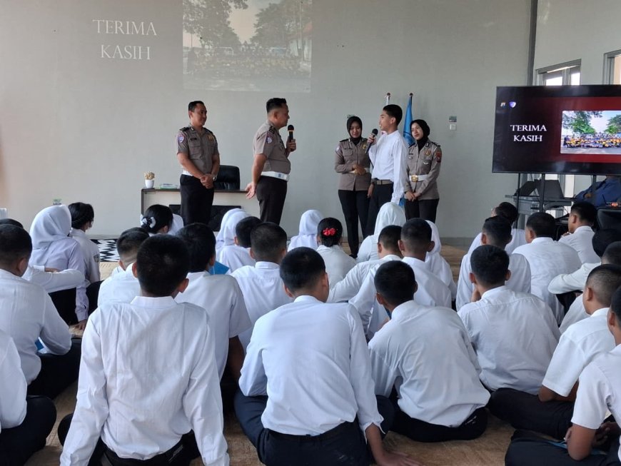 Polres Mojokerto Tanamkan Nilai Keselamatan dan Kepedulian Sosial