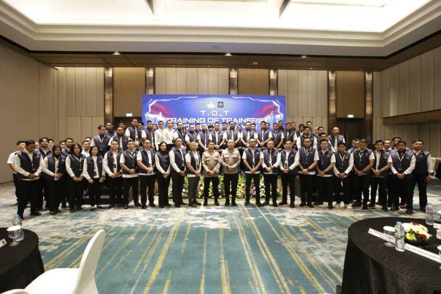 Polri Gelar Training of Trainers Program Paham AI untuk Memperkuat Literasi Digital, Pemahaman Kecerdasan Buatan, dan Kesiapan Pelajar Menghadapi Era Transformasi Digital